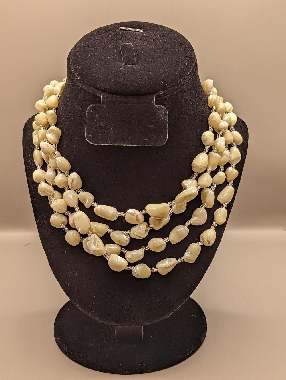 Multi strand necklace